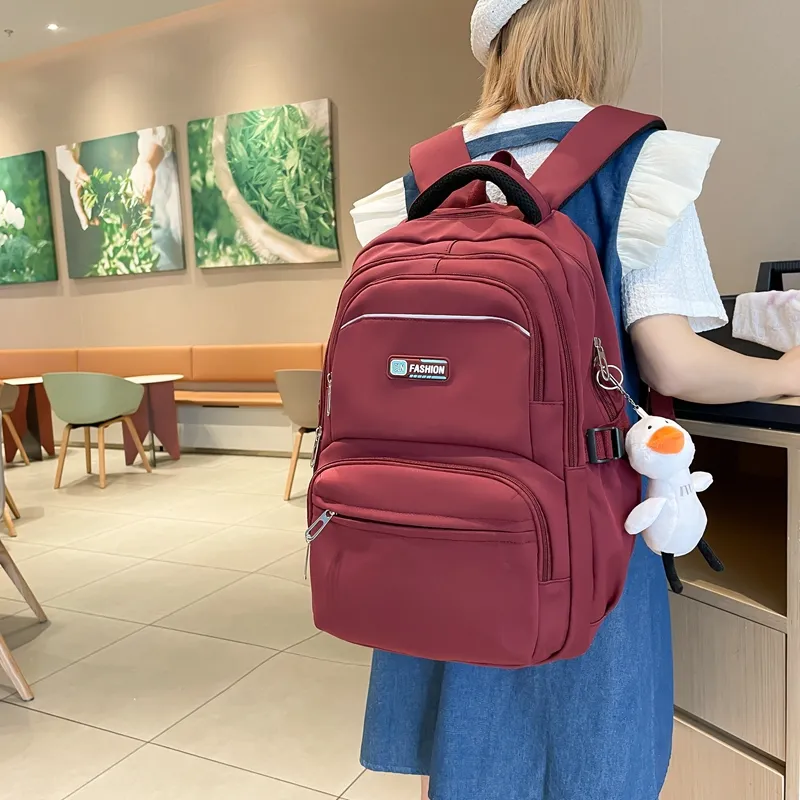 Venerable Brahma Backpack Nylon Women's Multicolor-3
