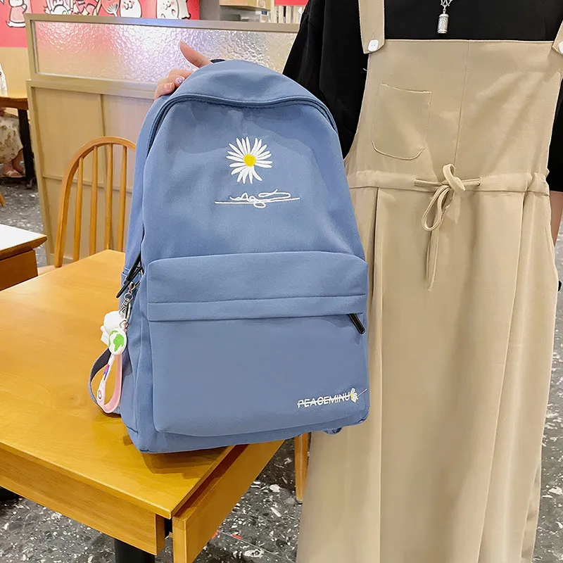 Venerable Brahma Nylon Backpack Women's White/Black/Pink/Green/Blue-7