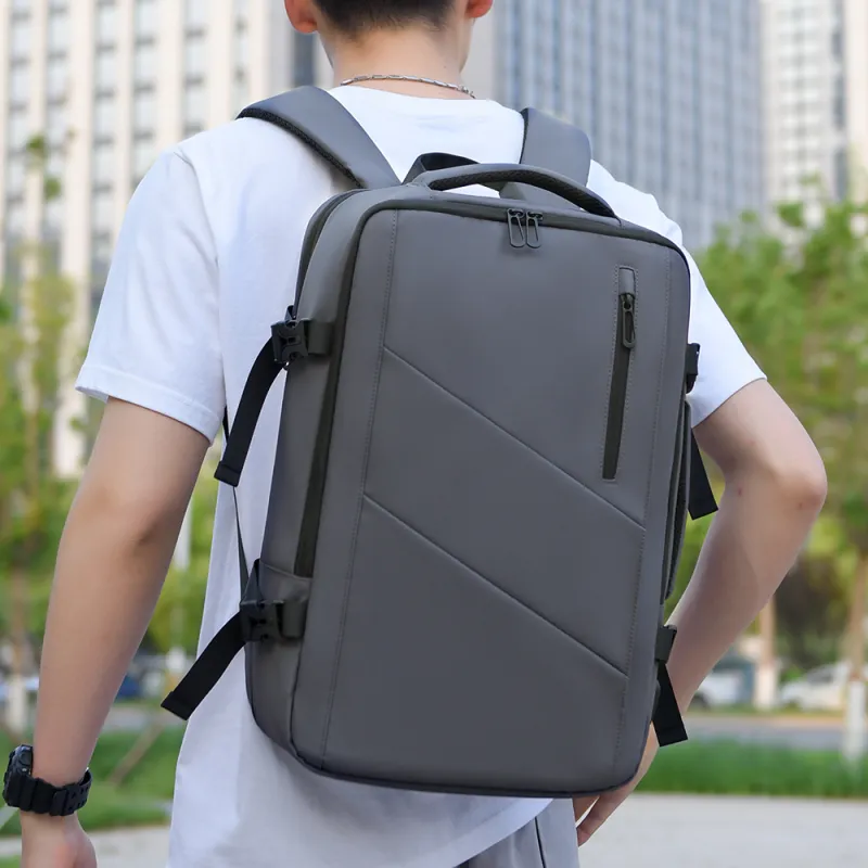 Venerable Brahma Nylon Fabric Backpack Regular Unisex Multicolor-6