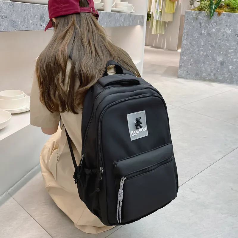 Venerable Brahma Nylon Backpack Regular Women's Gray/Black/Orange/Green/Blue-6