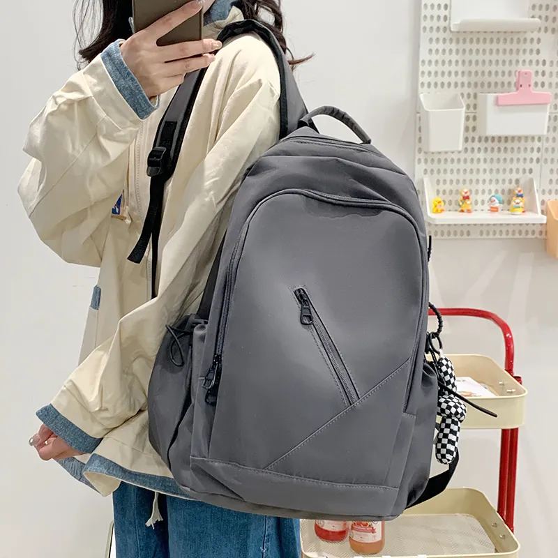 Venerable Brahma Nylon Backpack Women's White/Gray/Black/Red/Blue-5