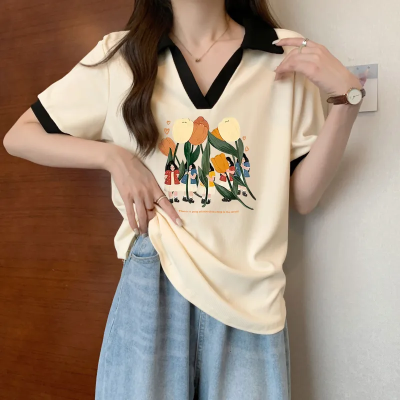 Yoewshean T-Shirts Women's-5