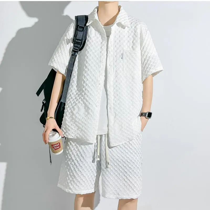 PAINT STAIN Shirt Matching Set Unisex-10