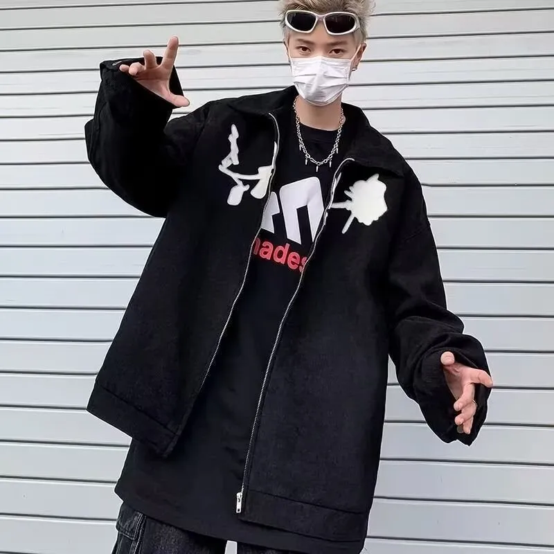 ROSECREED Jackets Unisex Black-3