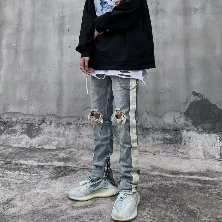 PAINT STAIN Jeans Unisex-3