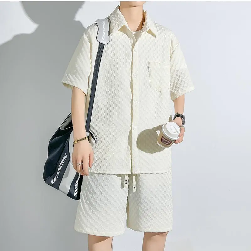 PAINT STAIN Shirt Matching Set Unisex-4