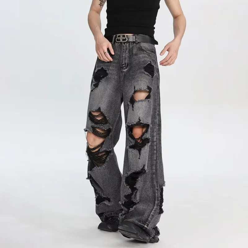 PAINT STAIN Jeans Unisex-10