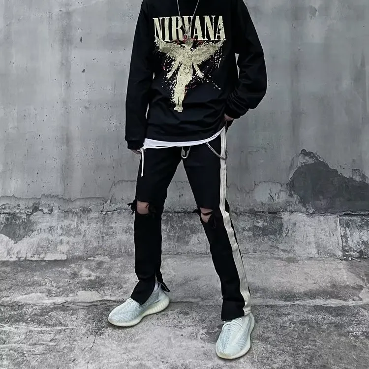 PAINT STAIN Jeans Unisex-8