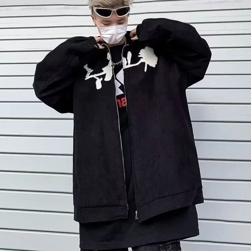 ROSECREED Jackets Unisex Black-4