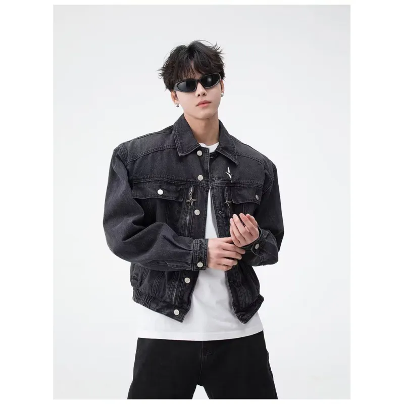PAINT STAIN Denim Jacket Unisex-2