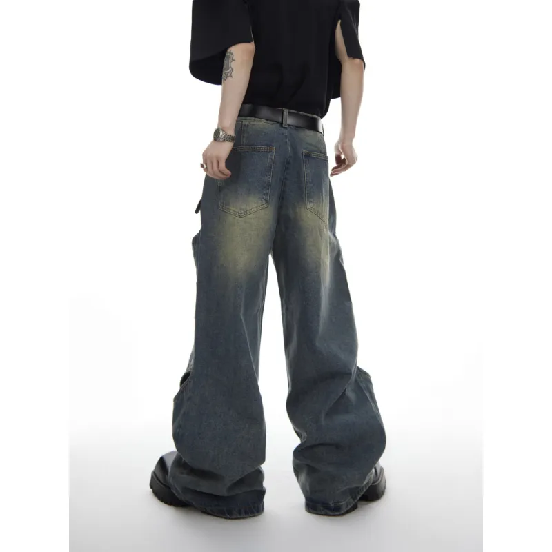 PAINT STAIN Jeans Unisex-5