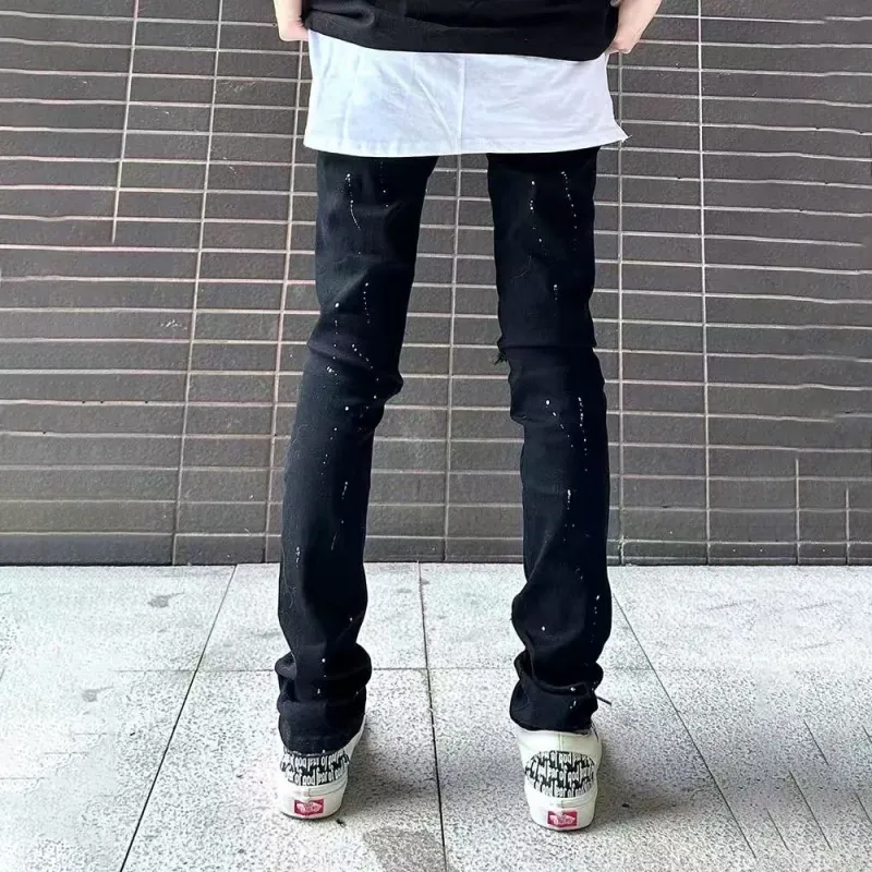 PAINT STAIN Jeans Unisex-5