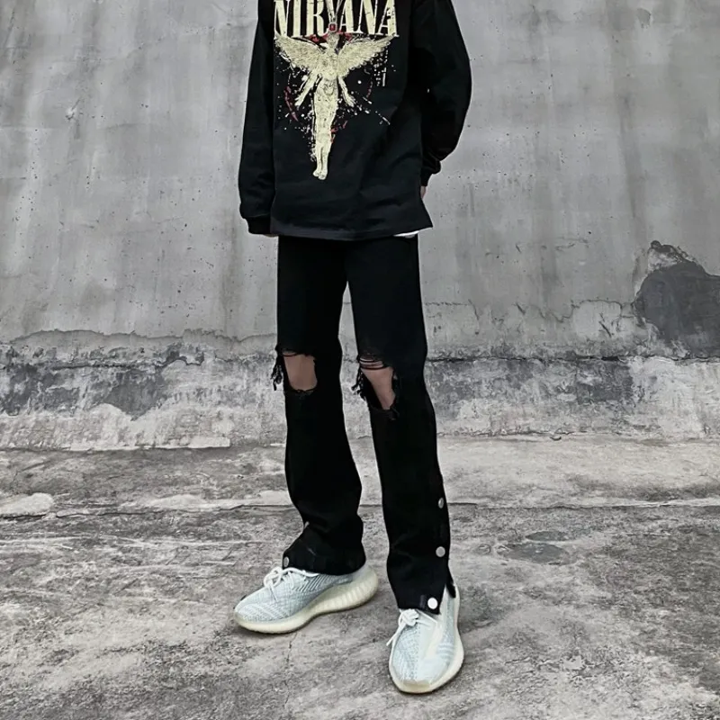 PAINT STAIN Jeans Unisex-16