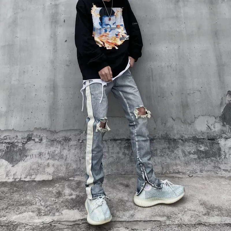 PAINT STAIN Jeans Unisex-2