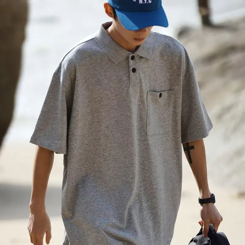 PAINT STAIN Polo Shirts Unisex-3