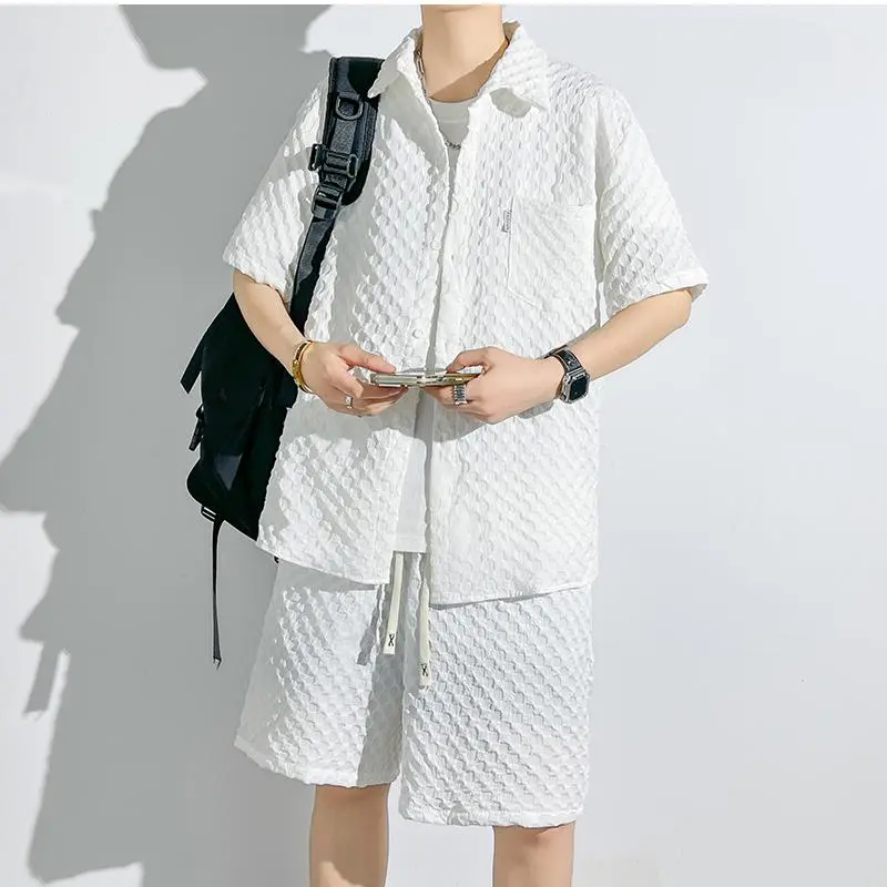 PAINT STAIN Shirt Matching Set Unisex-11