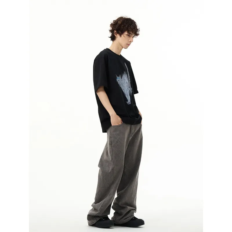 PAINT STAIN T Shirts Unisex-3