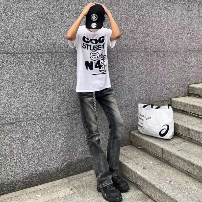 PAINT STAIN Jeans Unisex-8