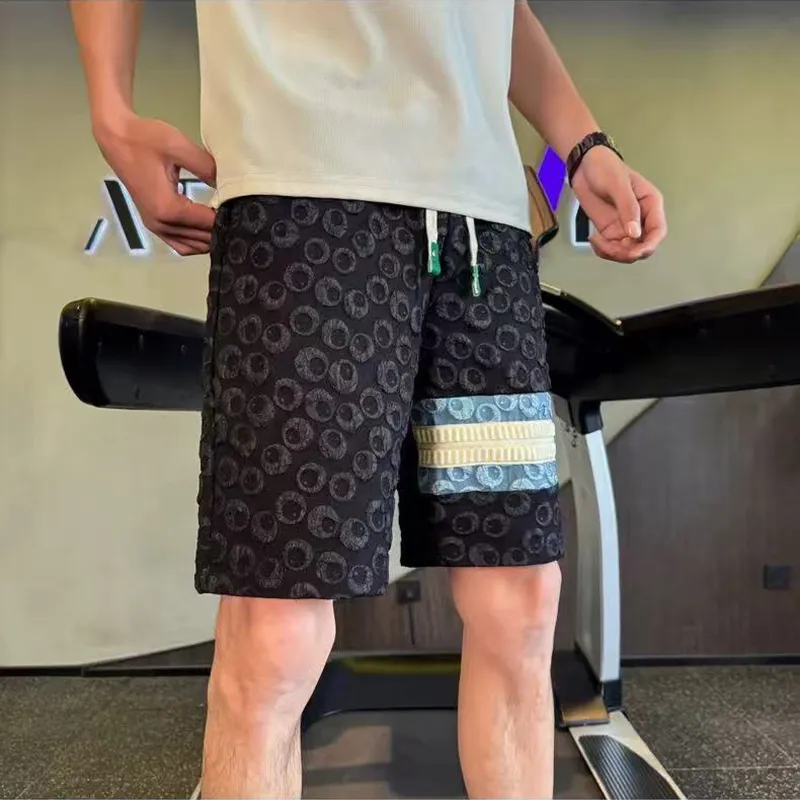 PAINT STAIN Casual Shorts Unisex-9