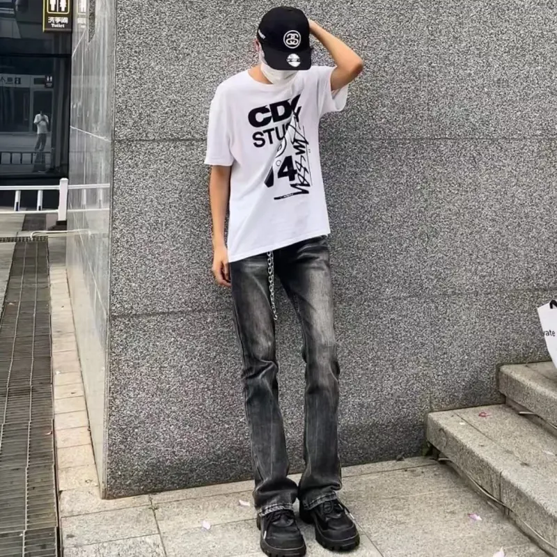 PAINT STAIN Jeans Unisex-7