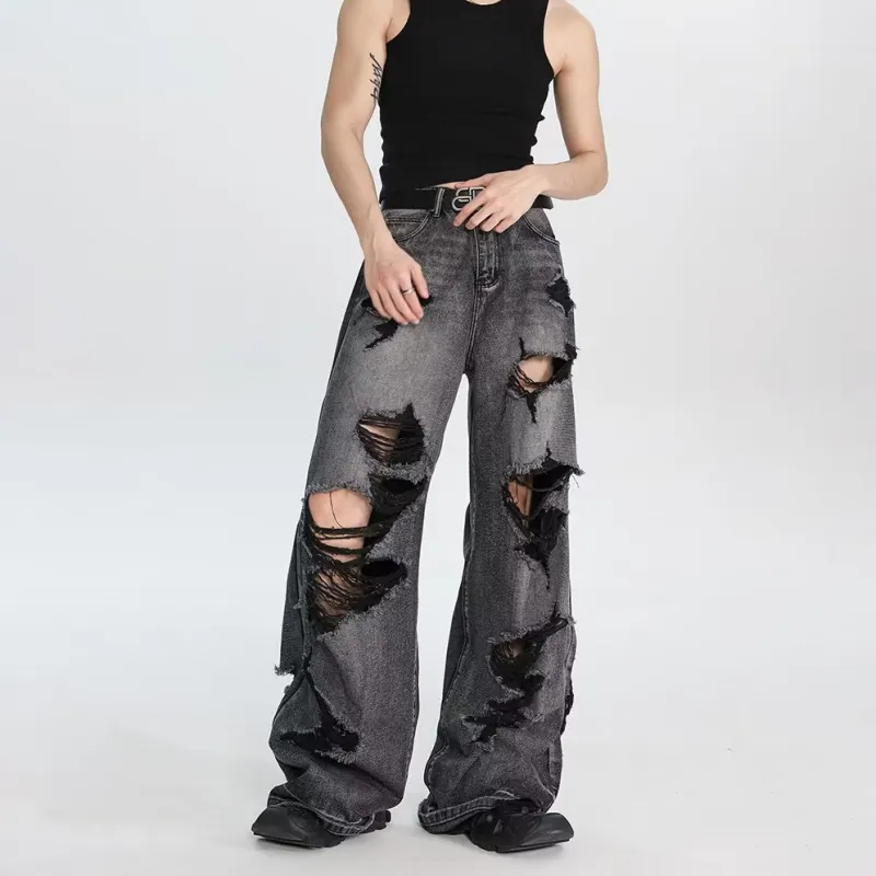 PAINT STAIN Jeans Unisex-9