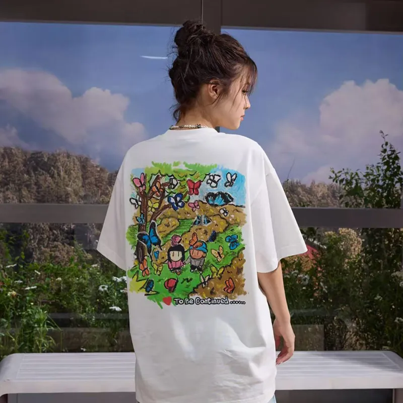 PAINT STAIN T Shirts Unisex-6