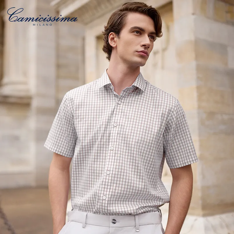 Camicissima Shirts Men Brown-3