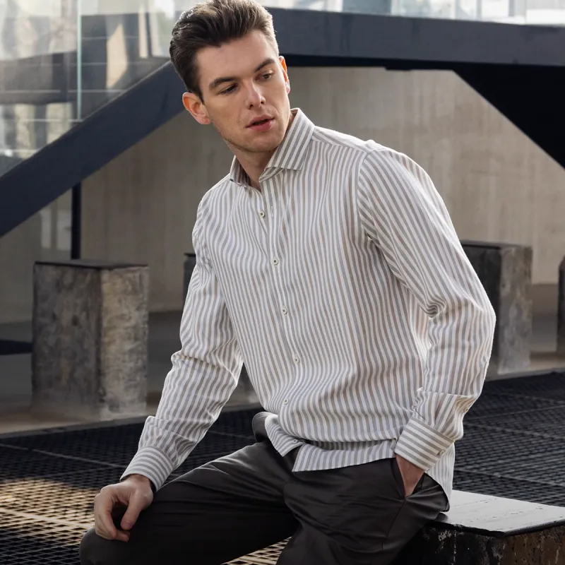Camicissima Shirts Men Beige-3