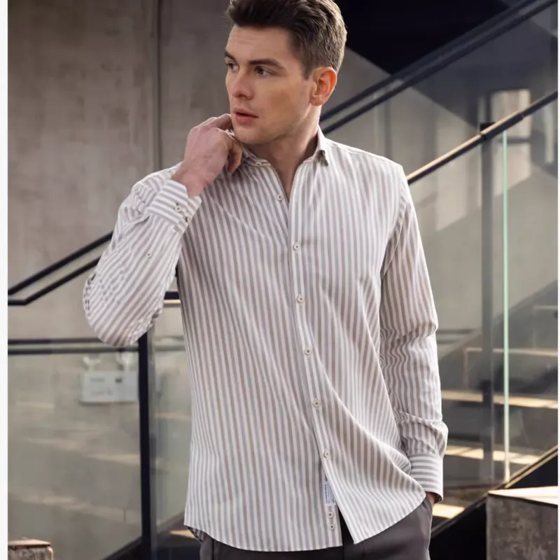 Camicissima Shirts Men Beige-1