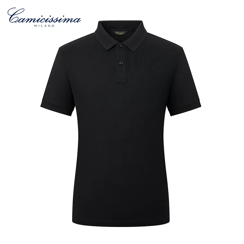 Camicissima Polo Shirts Men Black-1