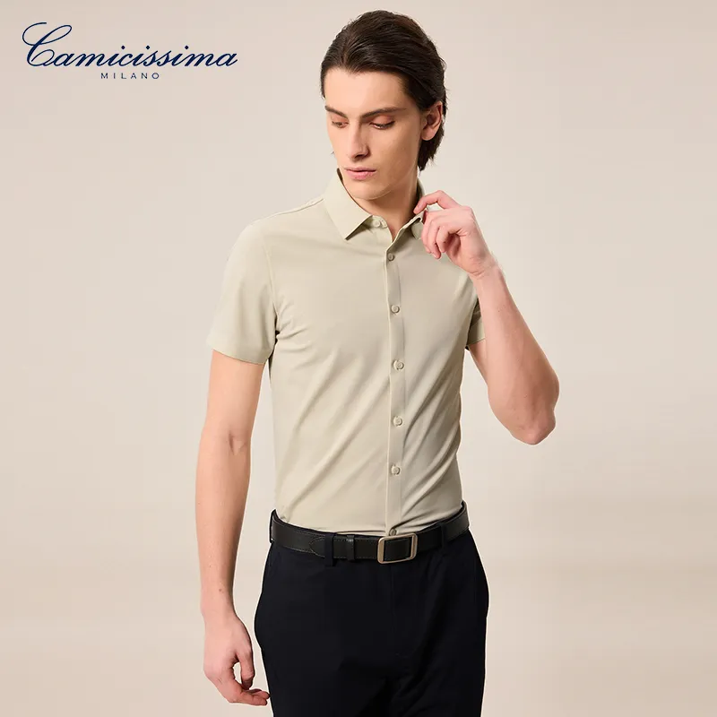 Camicissima Shirts Men Beige-2