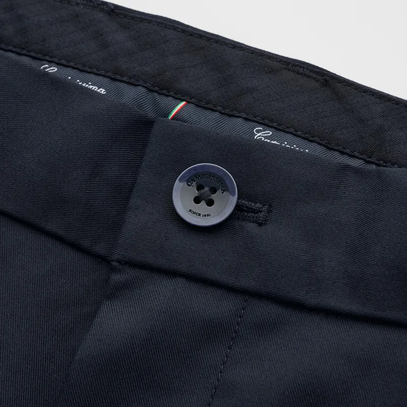 Camicissima Casual Pants Men Dark Blue-2
