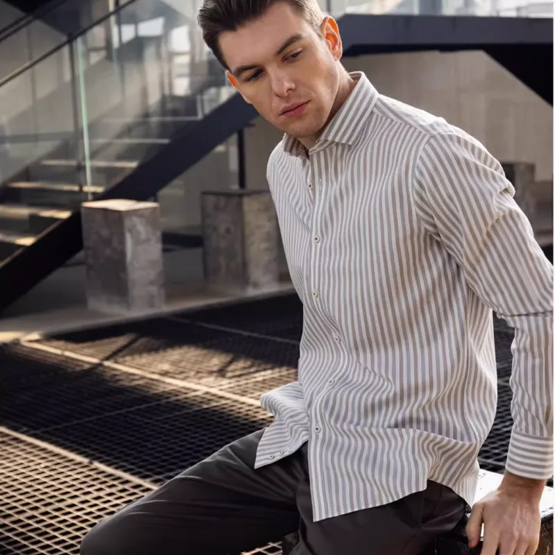 Camicissima Shirts Men Beige-2
