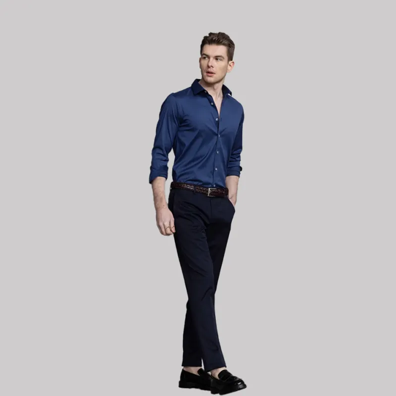 Camicissima Shirt Men's Royal Blue-4