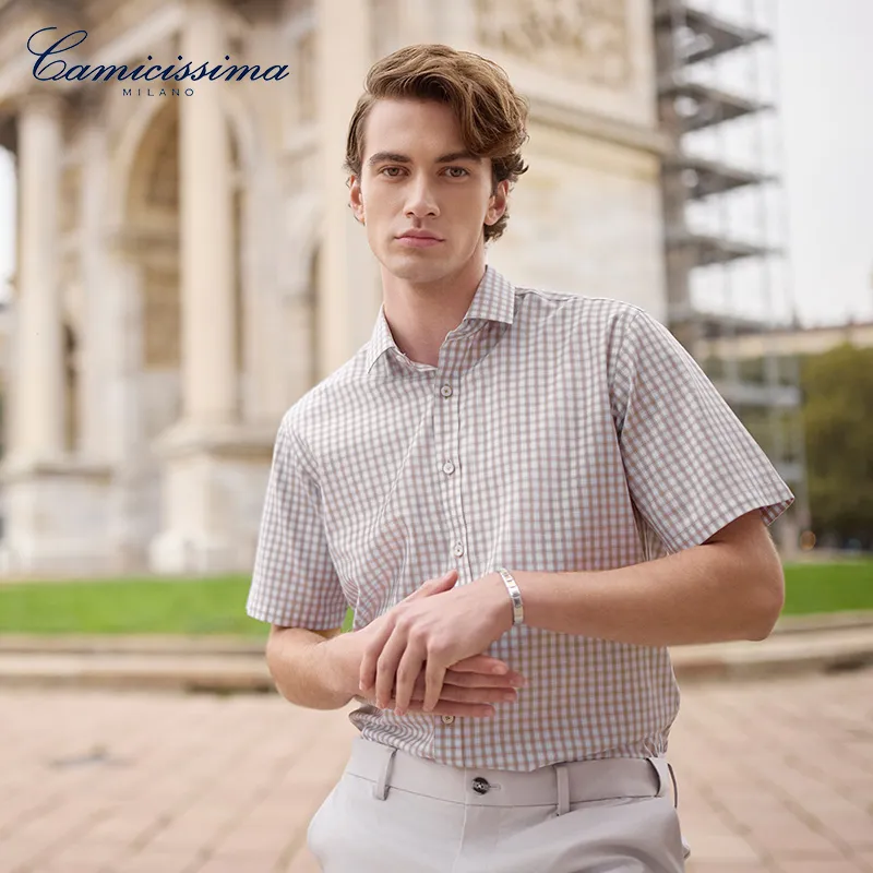 Camicissima Shirts Men Brown-1