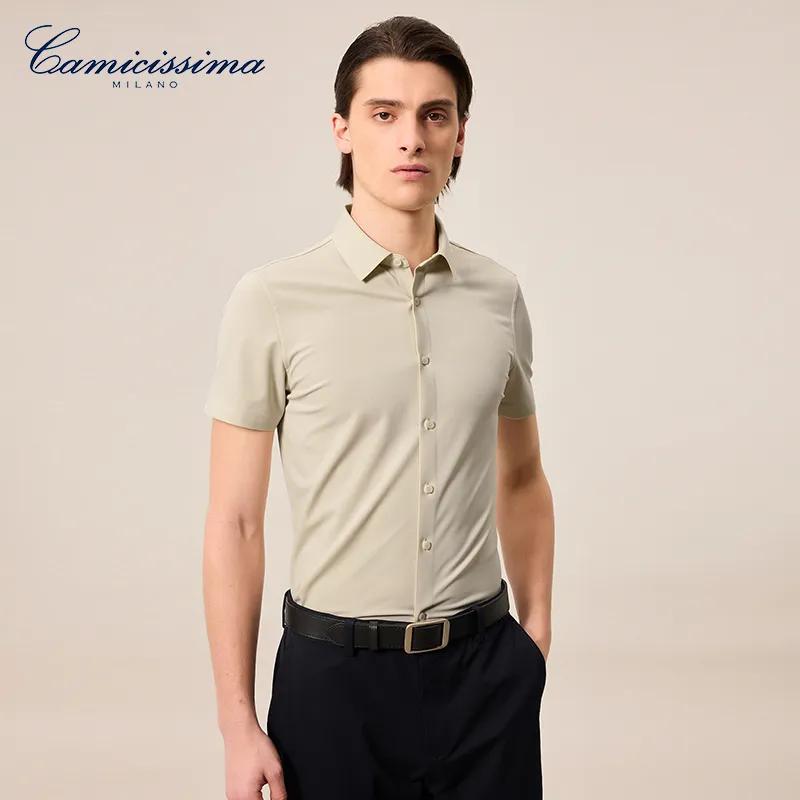 Camicissima Shirts Men Beige-3