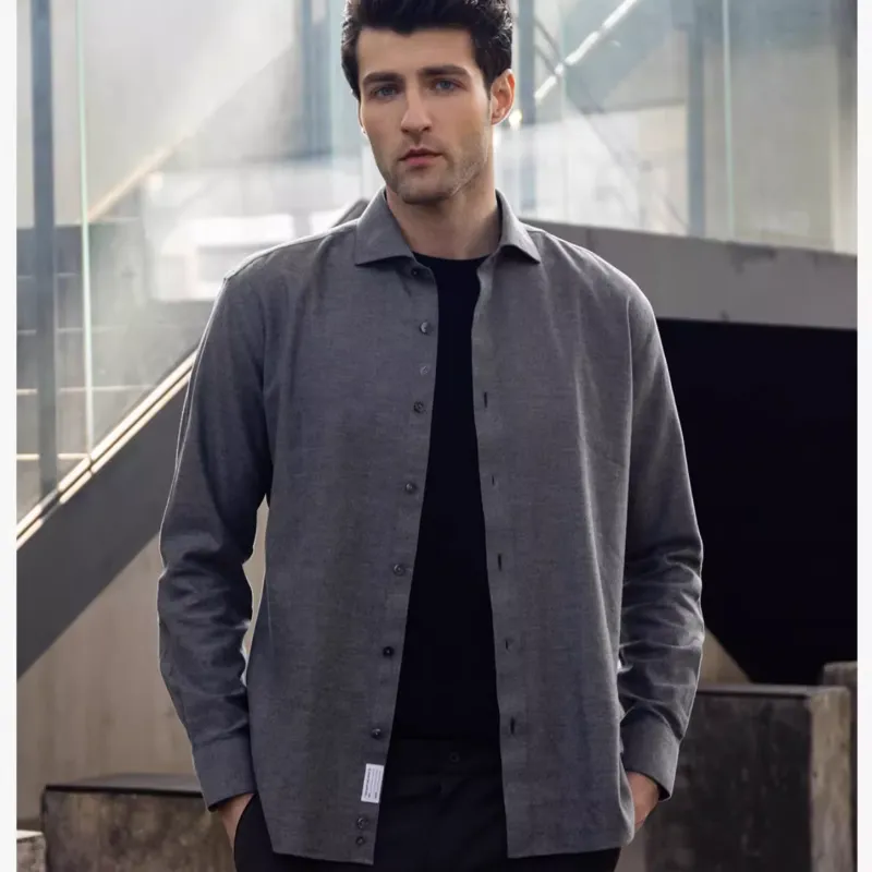 Camicissima Shirt Men's Medium Gray-3