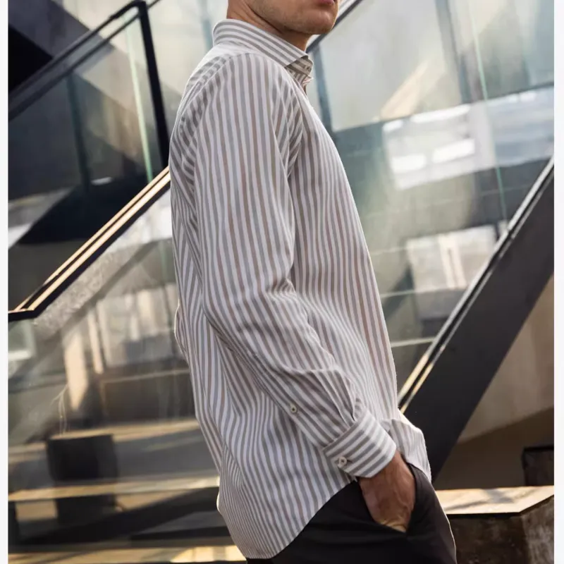 Camicissima Shirts Men Beige-4