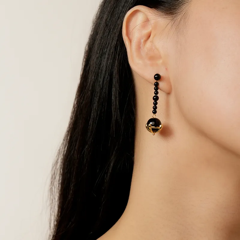 Social Talent 925 Sterling Silver Earrings Women's-4