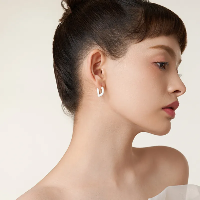 Social Talent Gold Plated Copper Earrings Women's-1