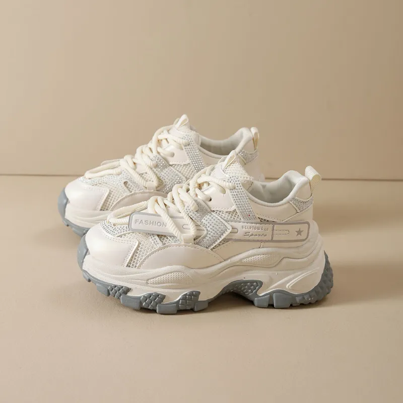 Georgina Goodman Slip Resistant, Breathable, Height Increasing Low Top Chunky Sneakers Women's-5