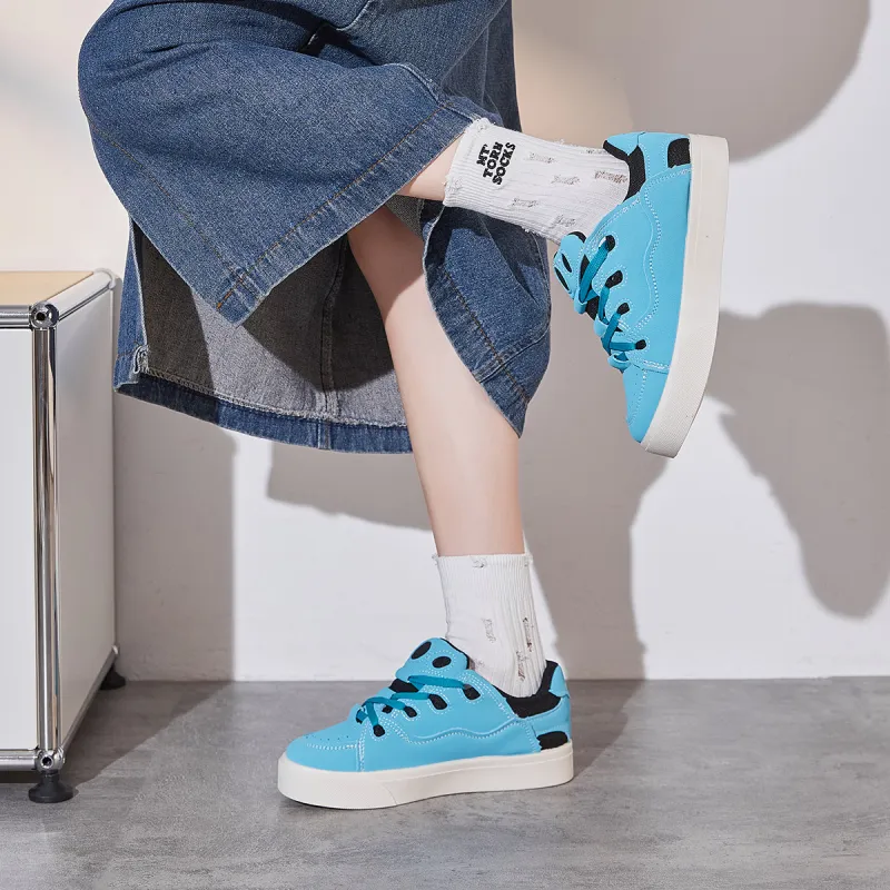 Georgina Goodman Skateboard Shoes Women's Low Top Blue-11