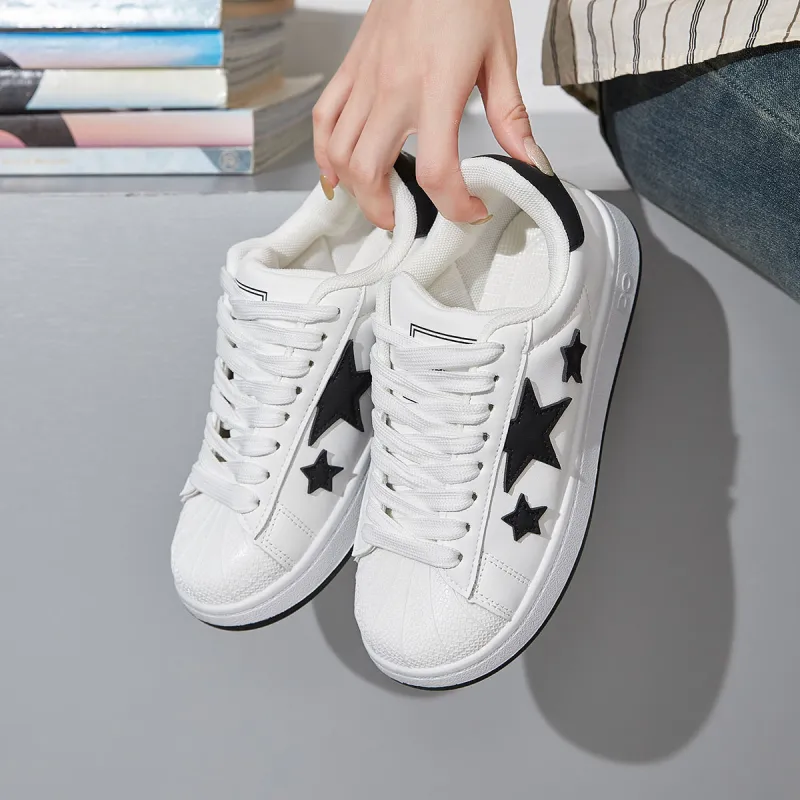 Georgina Goodman Small White Shoes Lightweight Anti-Slip And Wear-Resistant Low-Top Classic Shell Head Women's-4
