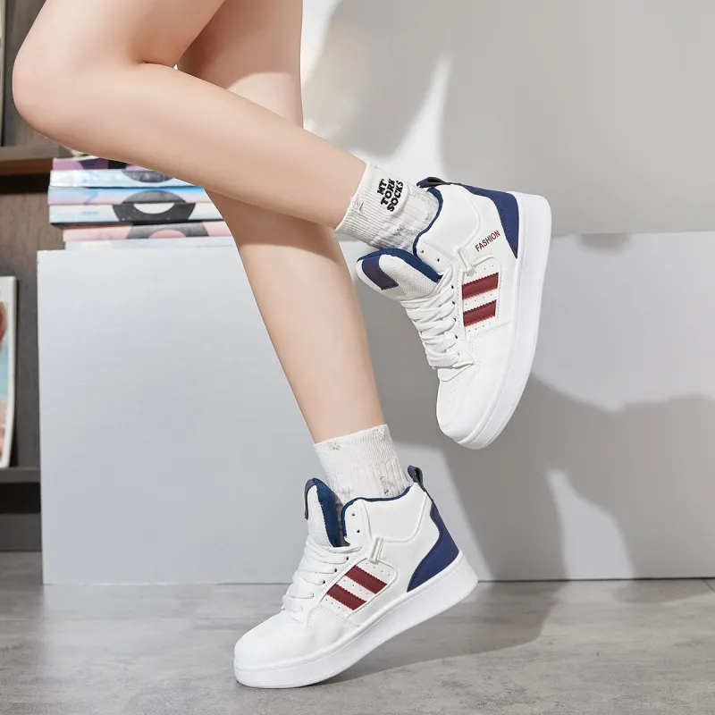 Georgina Goodman High Top Skateboard Shoes Unisex-2