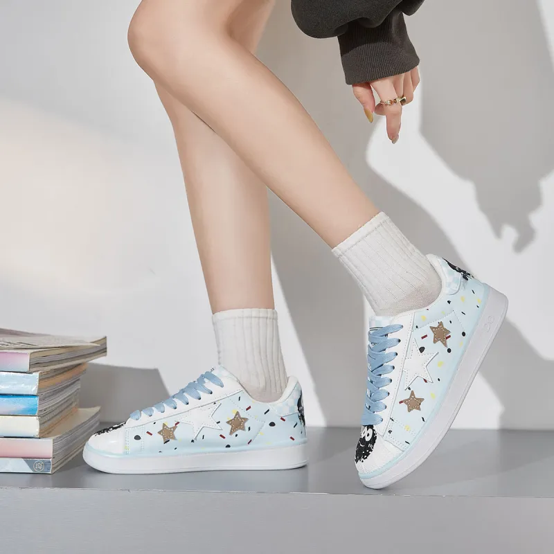 Georgina Goodman Small White Shoes Lightweight Anti-Slip And Wear-Resistant Low-Top Classic Shell Head Women's-10