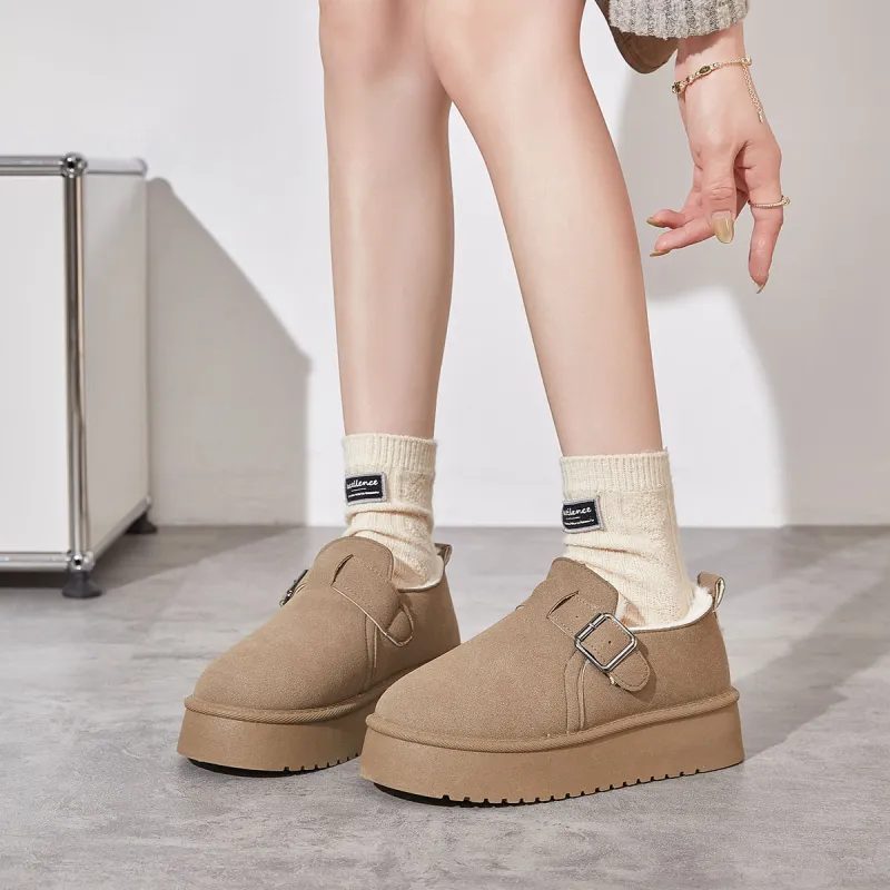 Georgina Goodman Platform Height Increasing Birkenstock Shoes Vintage Women's Casual Insulated Shoes Women's-11