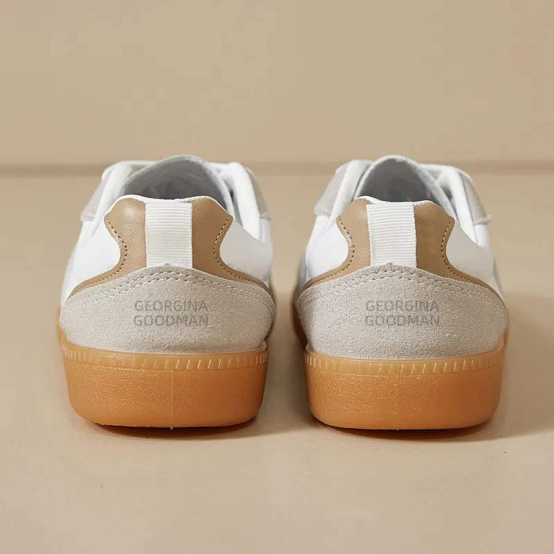 Georgina Goodman Vintage German Army Trainers Versatile Shoes Abrasion Resistant Low Top Casual Shoes Unisex-12