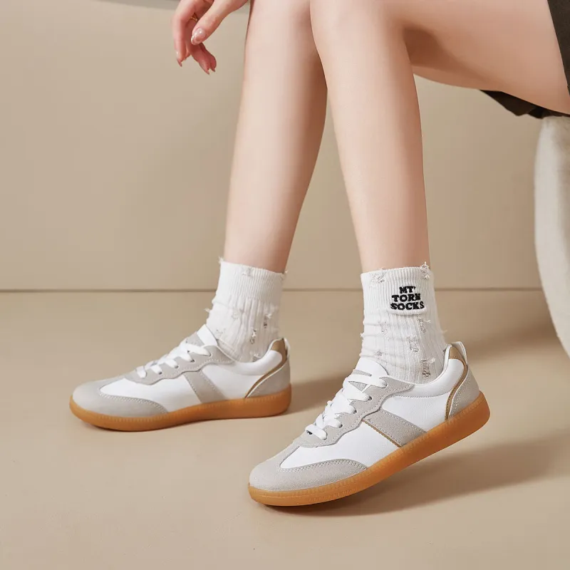 Georgina Goodman Vintage German Army Trainers Versatile Shoes Abrasion Resistant Low Top Casual Shoes Unisex-9
