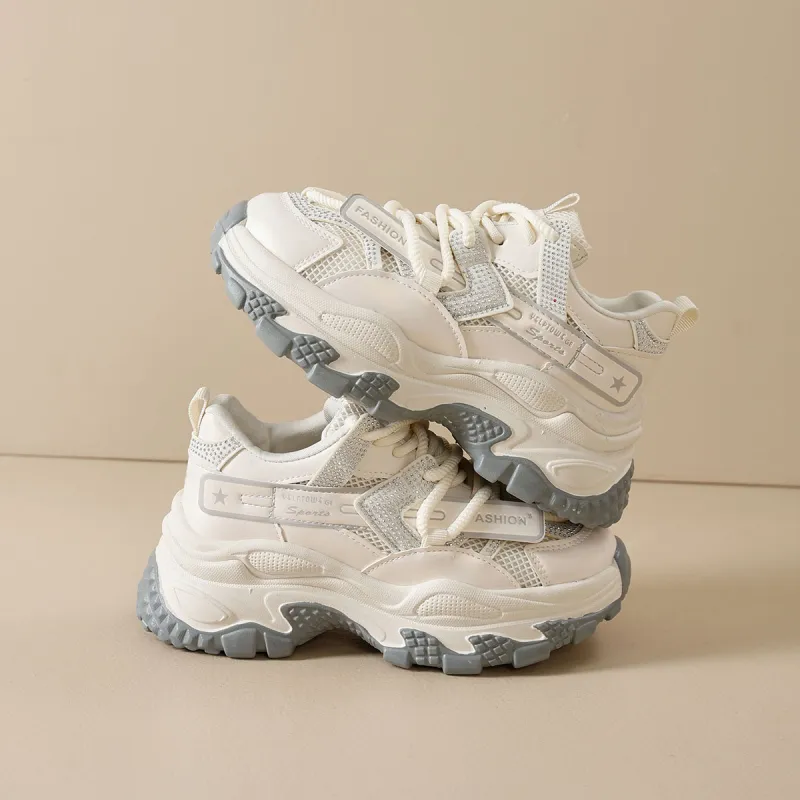 Georgina Goodman Slip Resistant, Breathable, Height Increasing Low Top Chunky Sneakers Women's-6