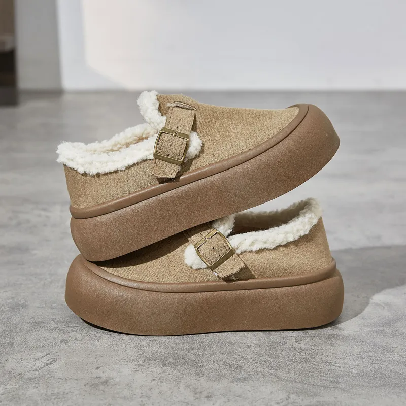 Georgina Goodman Vintage Over-The-Knee Unlined Shoes For Women's Fall And Winter Platform Boken Shoes Vintage Women's-5